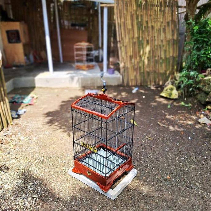 sangkar kosan 40x40 natural ruji fiber 1,5 mm