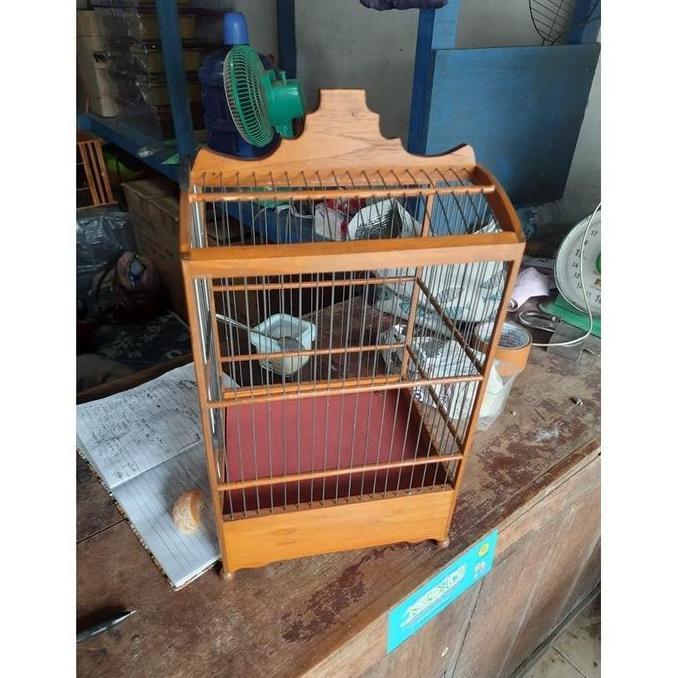 SANGKAR REPLIKA BNR MATANG UKURAN NOMOR 5 DAN 6 UNTUK BURUNG PLECI KONIN SOGON MATANG MATENG FINISHI