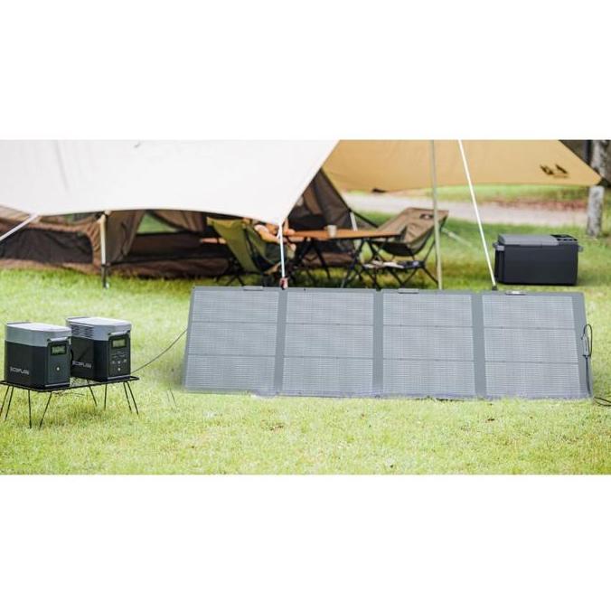 EcoFlow NextGen 220W Portable Solar Panel - Panel Surya Lipat Camping Hiking RV Foldable