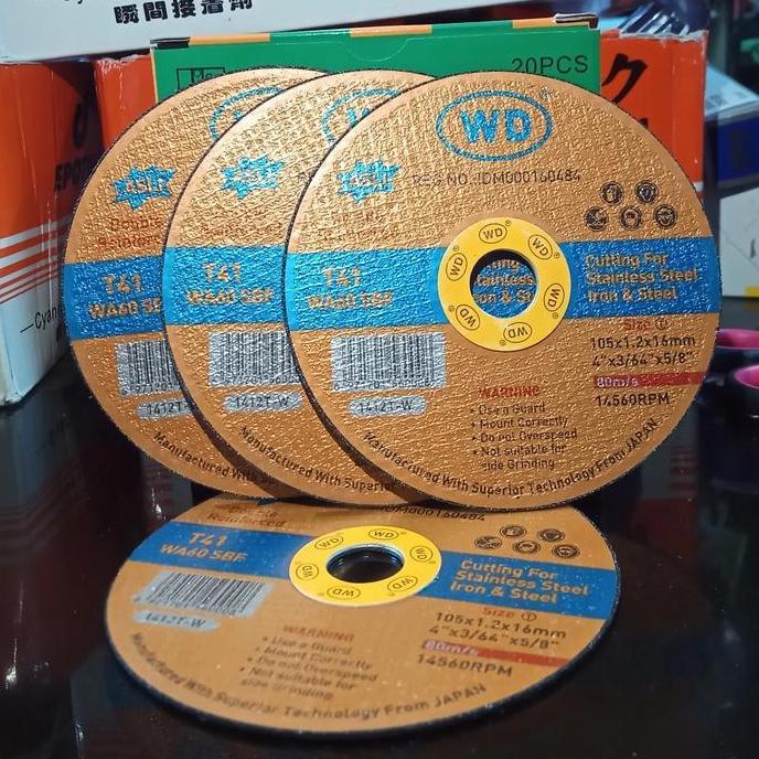 batu gurinda wd potong cutting 1 dus