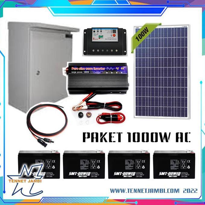 PAKET SOLAR PANEL LISTRIK 4AKI