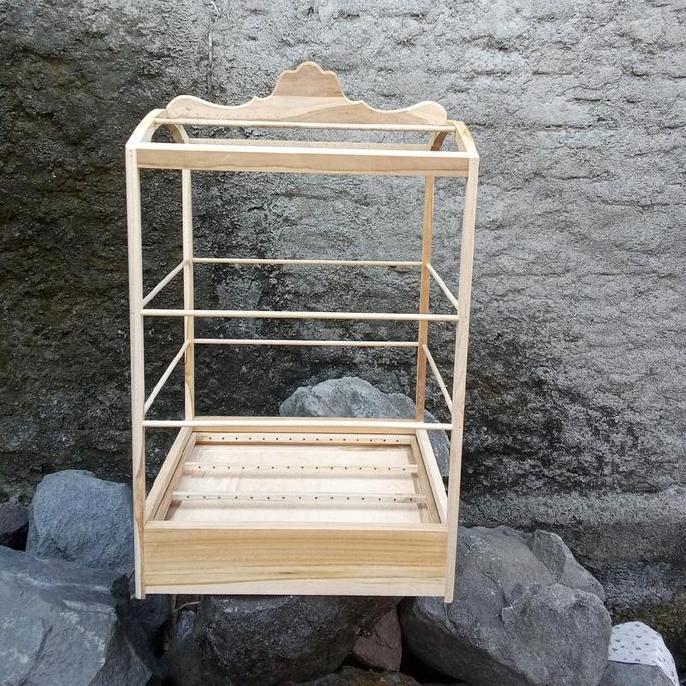 Sangkar REPLIKA BROOW AMBRUKAN full kayu jati&Tebal