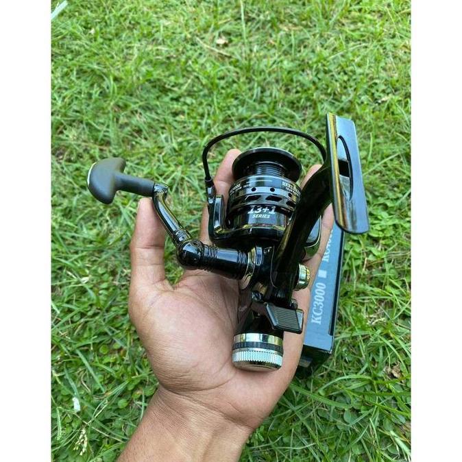 Reelsking KC4000 One Way Sistem Reel Pancing 13+1 Ball Bearing 5:2.1 Metal Aluminium