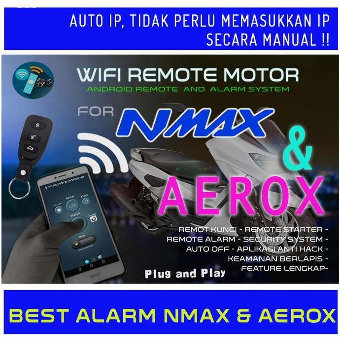NMAX Wifi Remote Motor Keyless Android PNP