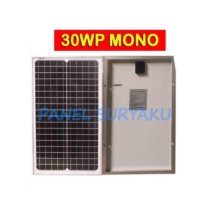 Solar Panel/Panel Surya 30Wp Mono 30wp Monocrystalline HQ