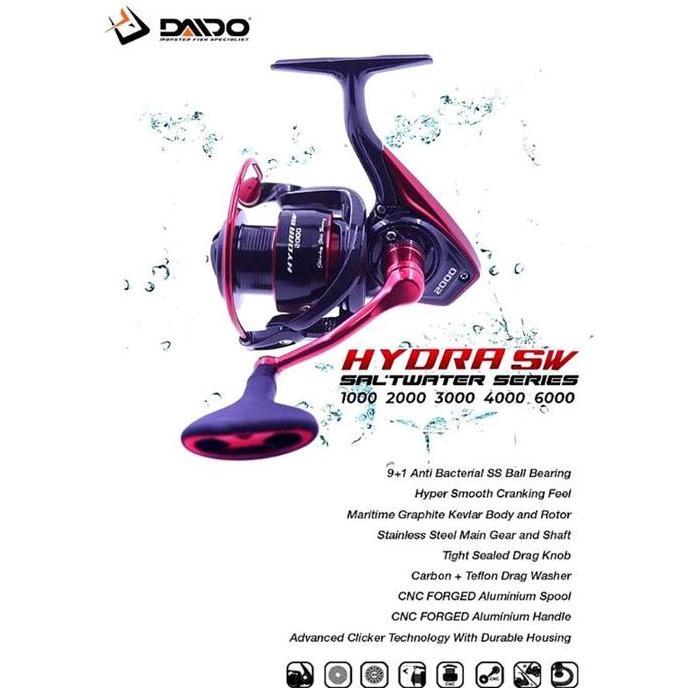 REEL SPINNING DAIDO HYDRA SW 1000 - 6000