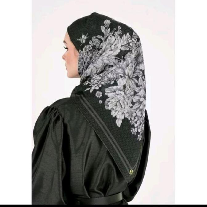 BUTTONSCARVES FLORESCENT malaysia satin Terlaris