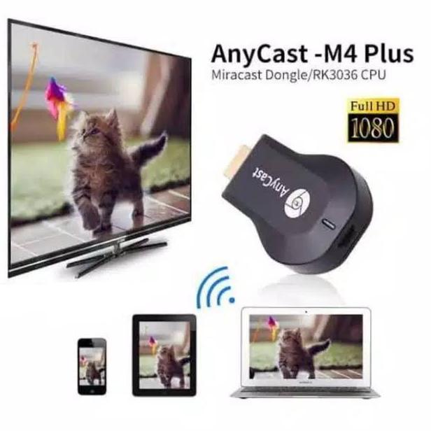 (NC) Anycast M4 Plus HDMI Dongle USB Wireless_HDMI Dongle Anycast M4 Plus