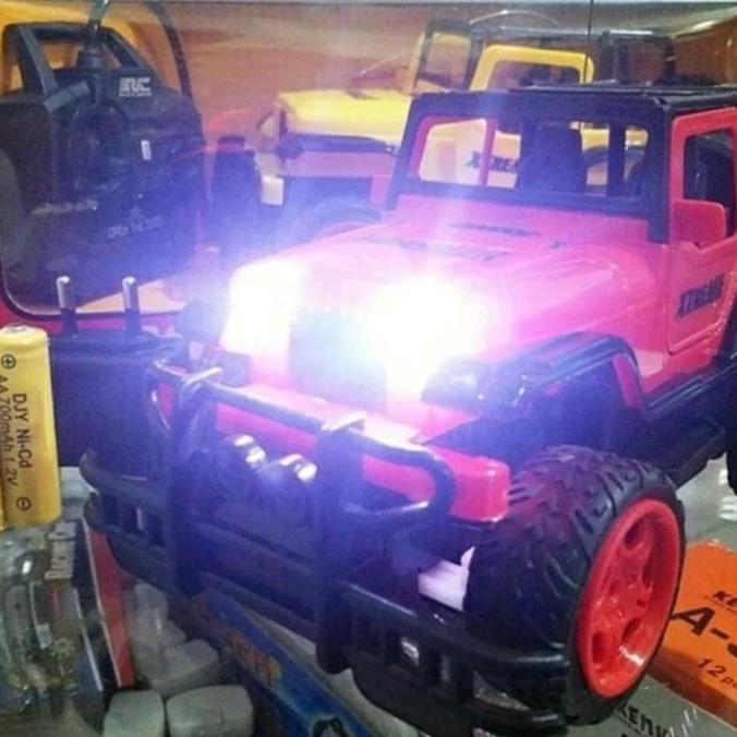 Mainan Mobil Jeep Remote Control - RC Car Jeep - RC Jeep Off Road