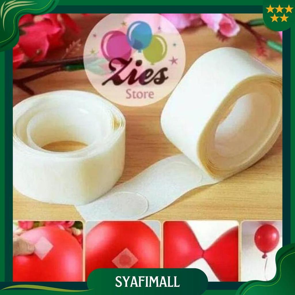 Lem Balon / Perakat Balon / Glue Dot / Tempelan Balon Zs Cod