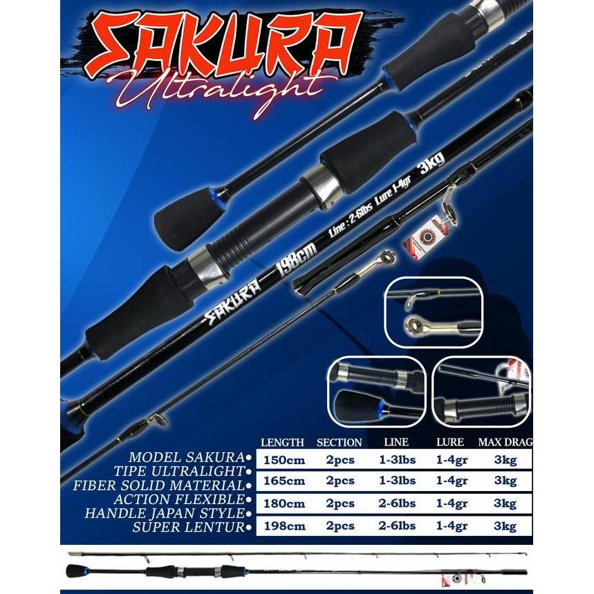 Joran Pancing Ultralight Sakura Fiber Solid