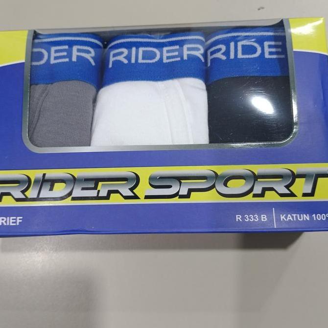 Celana dalam rider pria 333 sport terbaru / cd rider pria 333 sport
