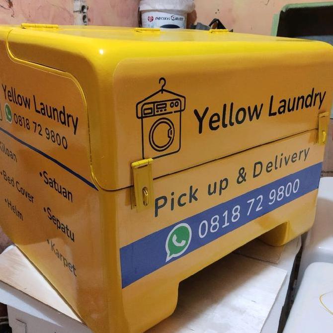 Box motor delivery fiberglass ukuran sedang