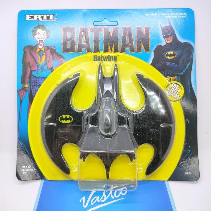 ERTL DC Comics Batman 1989 Batwing Diecast Metal Skala 1/43