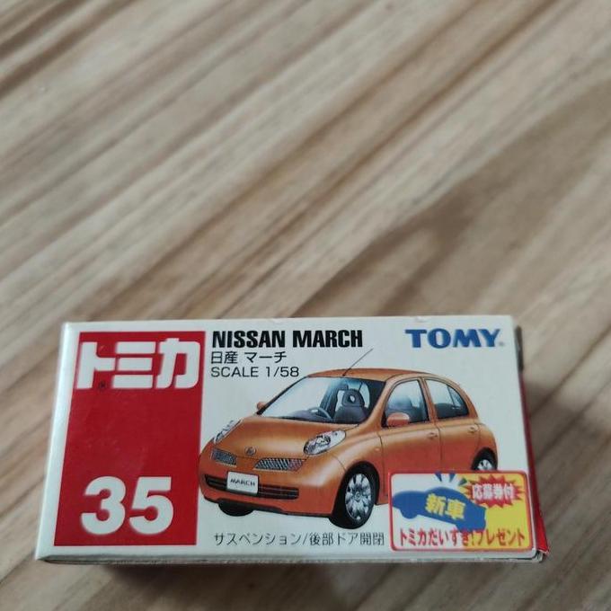 tomica 35 nissan march