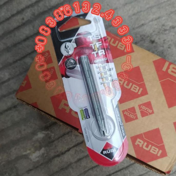 mata pisau potong geranit keramik dorong manual 6 mm rubi original