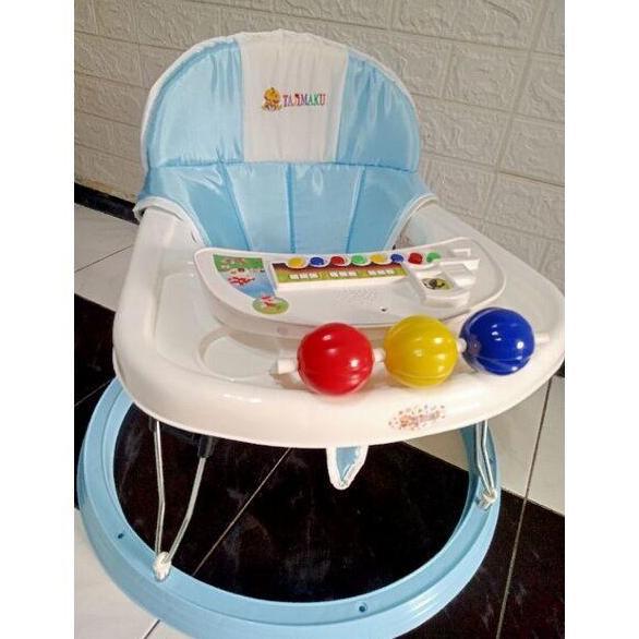 Baby Walker Tajimaku 307K Ada Musik Alat Bantu Jalan Bayi