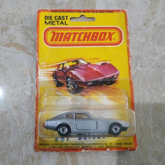 Matchbox Datsun 260Z #67 Lesney England Antik 1980 open door Murah Rare Top