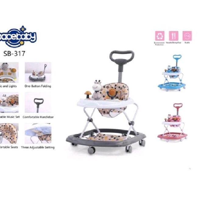 SPACEBABY WALKER ALAT BANTU JALAN BAYI apollo kado bayi lahir