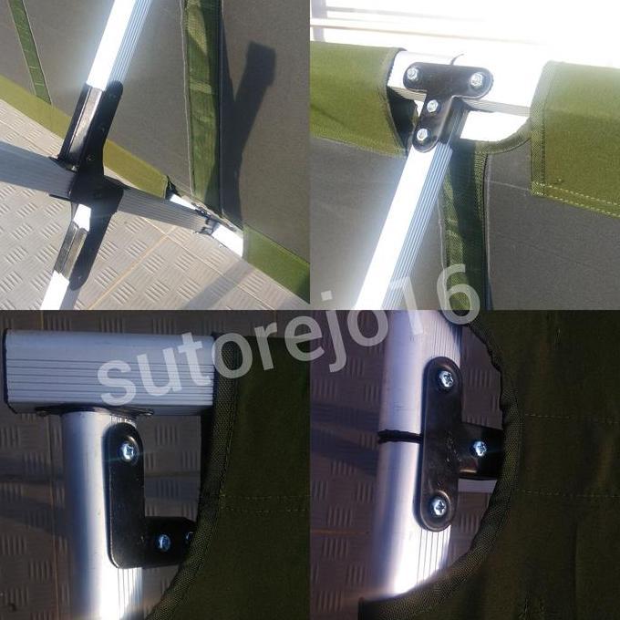 Veldbed Velbed Velbet Tempat Tidur Lipat Standart Tni Polri Kualitas Terbaik Harga Termurah