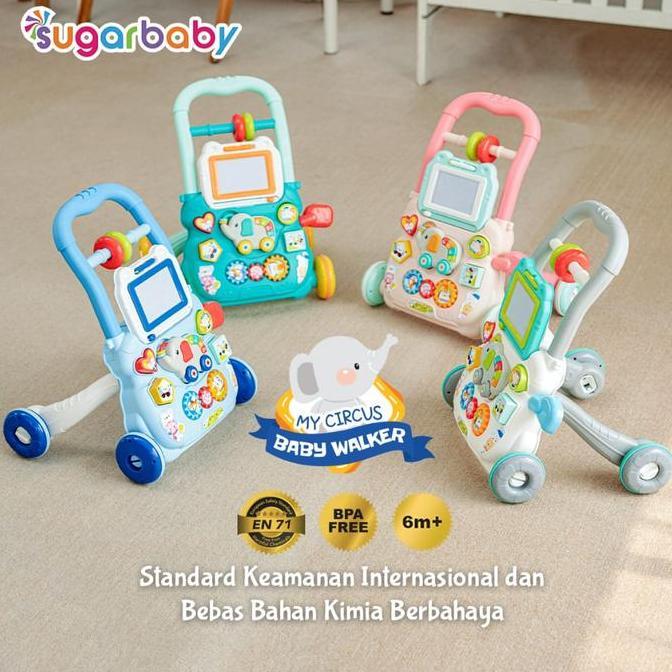 MOMS_ SugarBaby MyCircus Walker Activity Walker Push walker | Sugarbaby Little Zoo / Activity walker