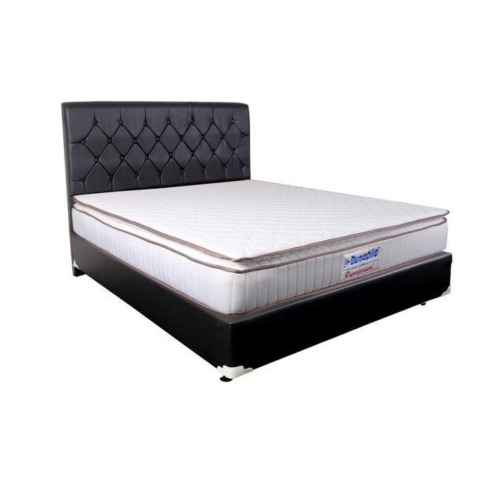 Promo DUNLOPILLO FULL SET SPRINGBED CAPERNAUM 160X200 Diskon