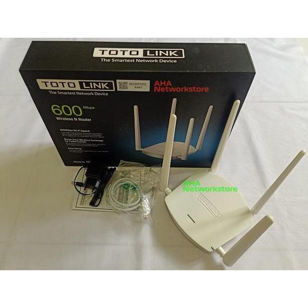 TERBARU - Totolink N600R Wireless Router 600Mbps Totolink N600 Totolink N600R