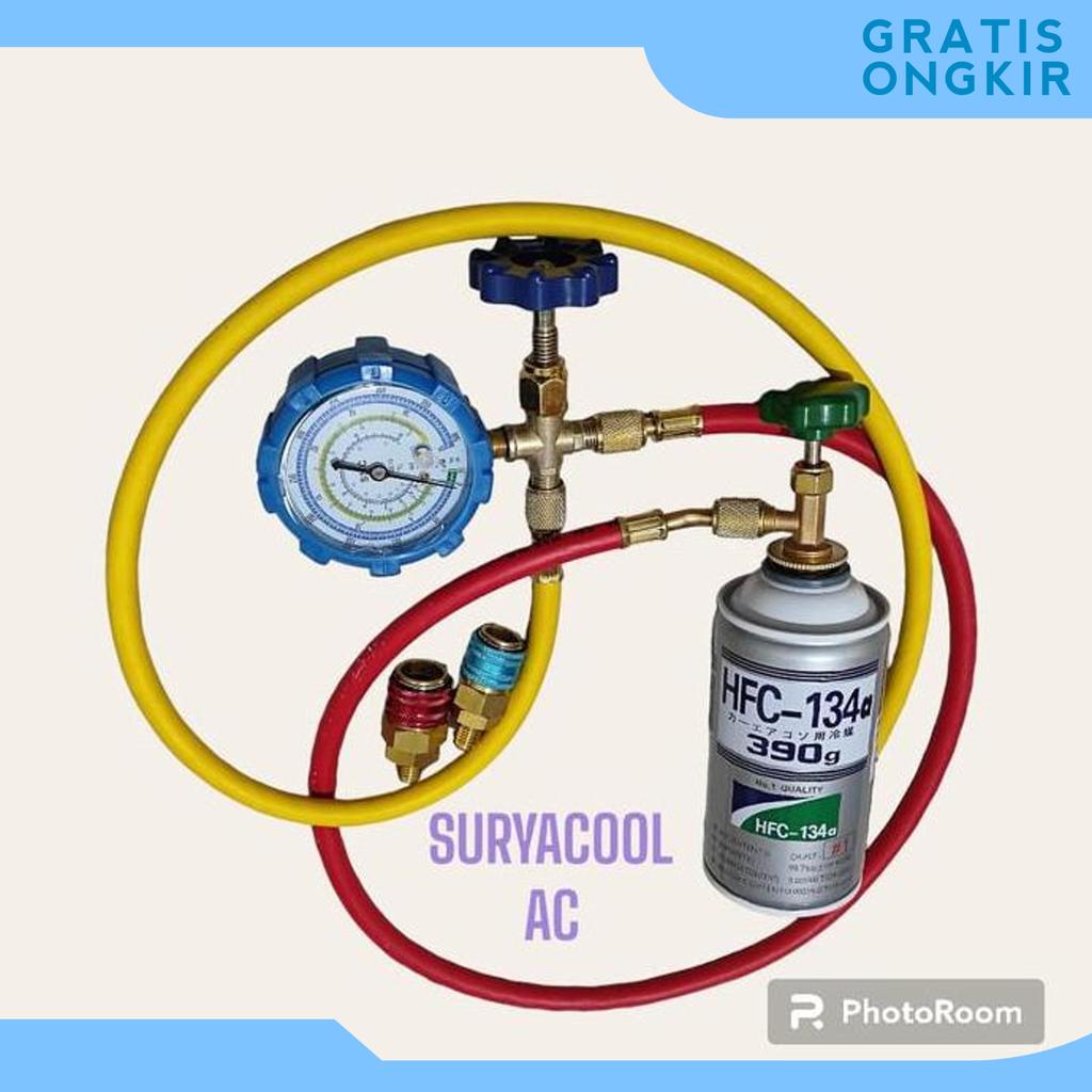 Paket Isi Preon Ac Mobil Hfc Klea Gold Paket Isi Ac Mobil Siap Pakai