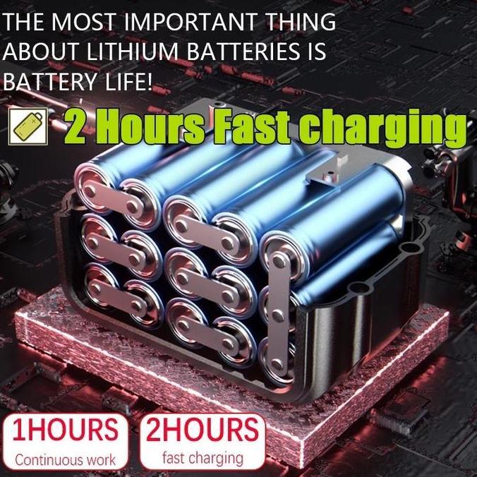 Bosch 1288V Mesin Bor Listrik Tanpa Kabel 2 Baterai Cas 10mm Mata Bor Obeng Listrik Murah Bor Tangan