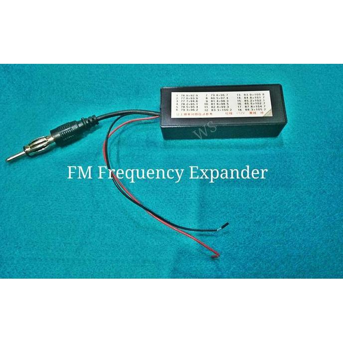 Promo FM Frequency Expander Untuk Headunit Mobil Build Up Jepang COD