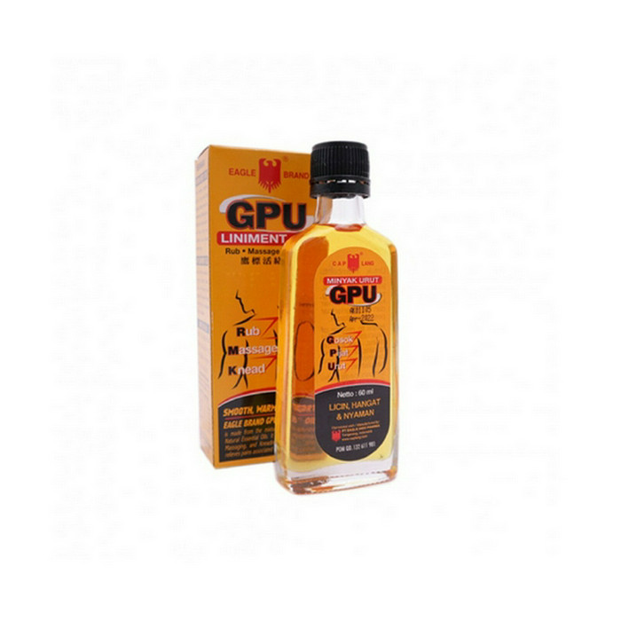 MINYAK URUT GPU CAP LANG 60ML