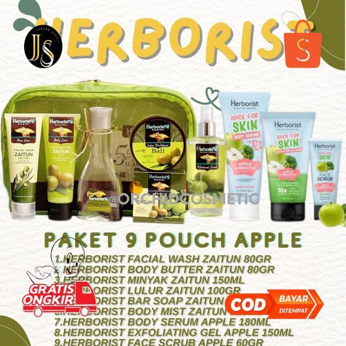 MMA-1318 Herborist Paket Zaitun Lengkap / Paket Seserahan Hadiah Pernikahan Herborist Zaitun Premium