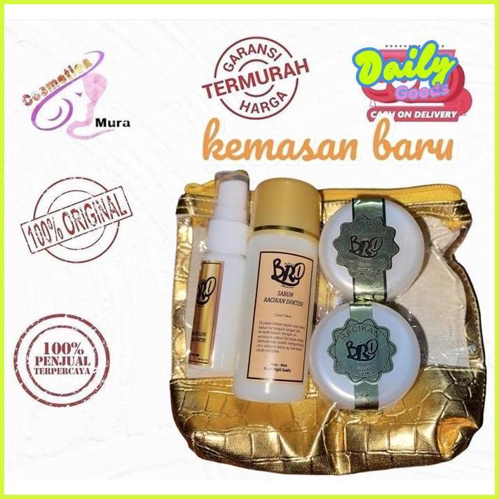 h-4 BRD PAKET SKINCARE - PAKET GOLD BRF SKINCARE BRD IMPORT - BRD GOLD Original