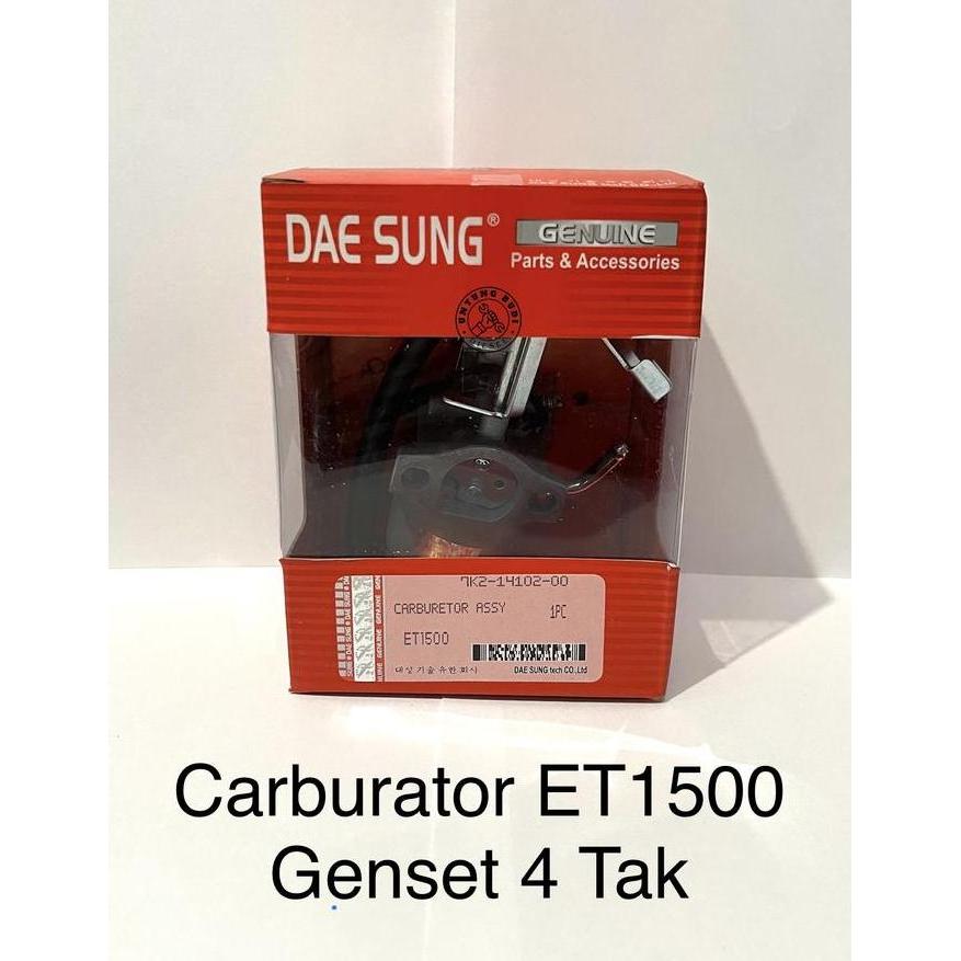 Carburator ET1500 DaeSung Karburator Genset 4 Tak