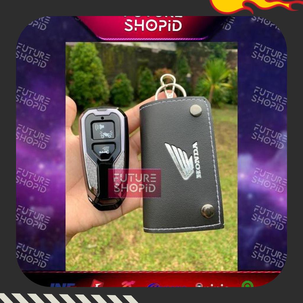 sarung kunci carbon vario/pcx/adv 160 + dompet stnk/vario 125 2022