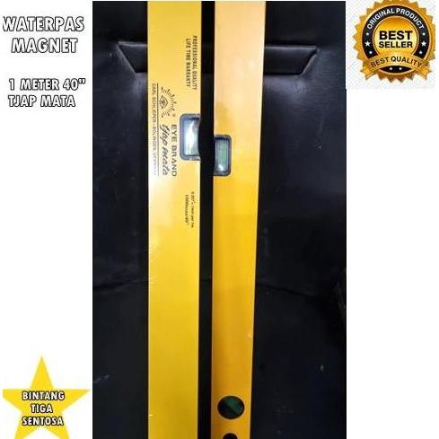 BEBAS ONGKIR - Waterpas Magnet 1meter 40" Tjap Mata
