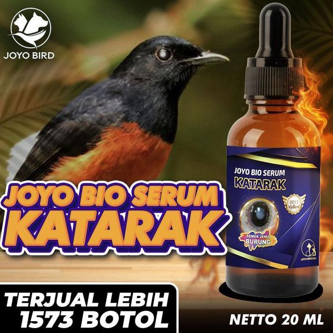 TERMURAH - OBAT KATARAK BURUNG | MATA NITIK PUTIH | MATA KATARAK BURUNG | JOYO BIO SERUM KATARAK 20M