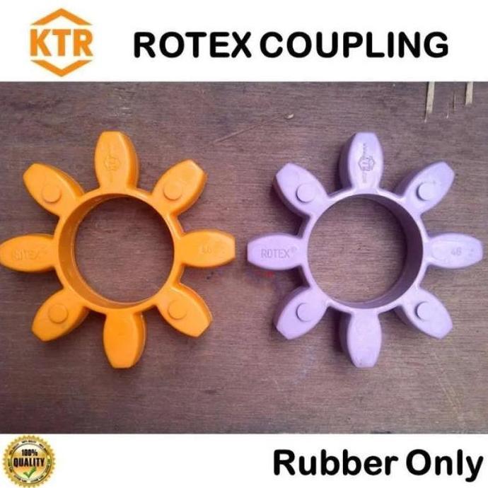 PROMO - RUBBER COUPLING ROTEX KTR GR 24--38-42-48-55-65-75 KARET ROTEX KTR