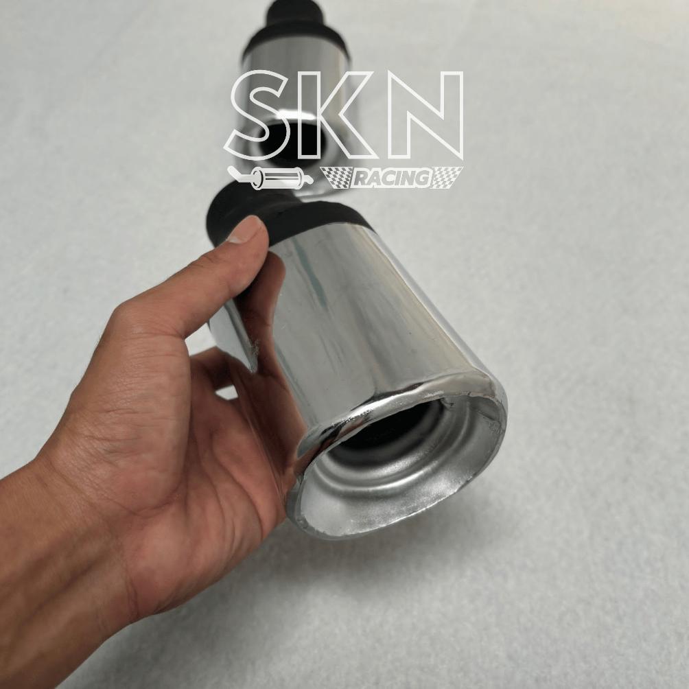 knalpot mobil variasi suara standar model kotak