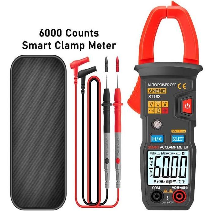 TERMURAH - MULTITESTER DIGITAL CLAMP METER TANG AMPERE AC/DC TESTER KABEL