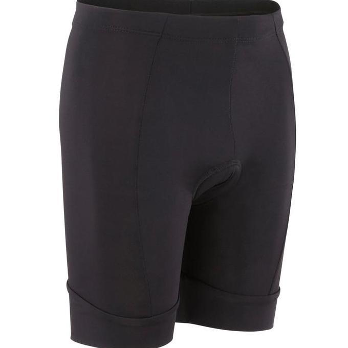 TERMURAH - Decathlon Btwin Celana Sepeda Anak Velo 300 Hitam - 8354138