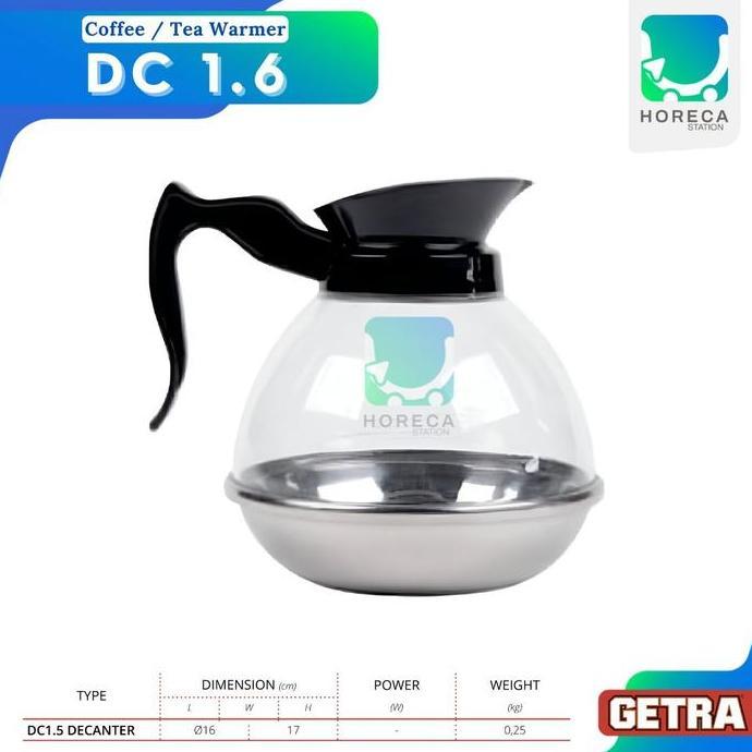 GETRA GETRA Coffee / Tea Warmer DECANTER
