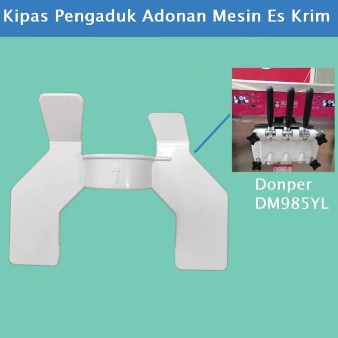 TERMURAH - Sparepart kipas pengaduk mesin es krim donper bisa untuk mixue