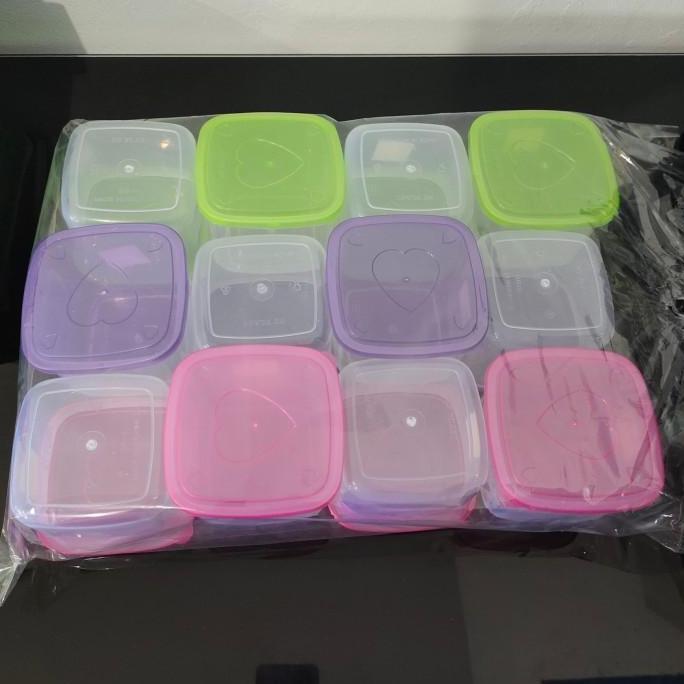 Toples Plastik Kotak Lovina 500 mL