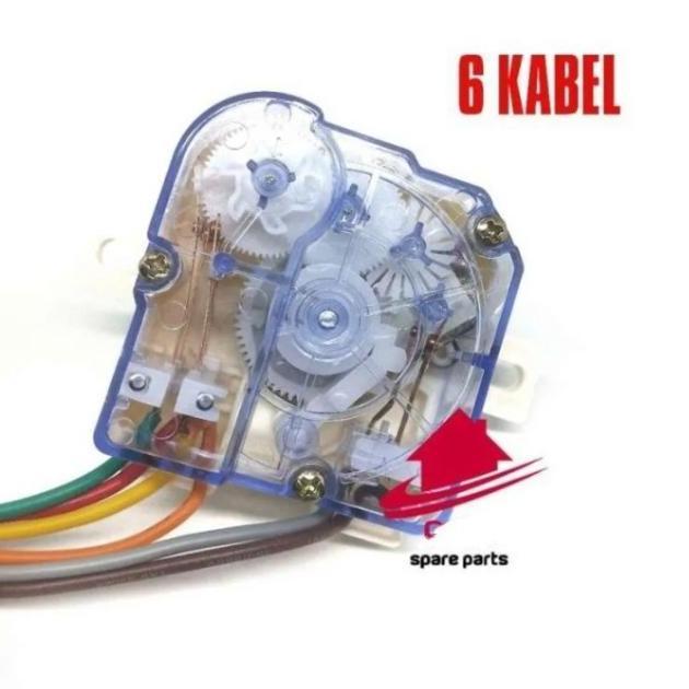 timer mesin cuci denpoo 6 kabel 7 kabel