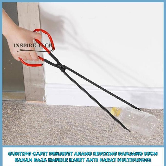 Capit BBQ Jepitan Arang Multifungsi Capit Panjang 50CM