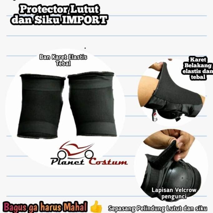 Dekker lutut dan siku bikers sepeda motor cross mtb deker downhill