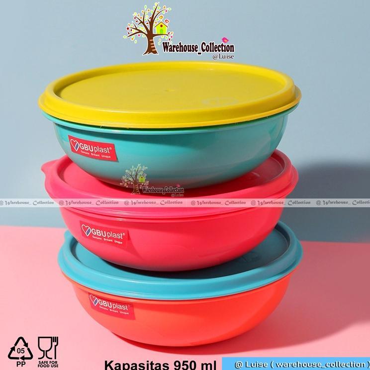 Aiko Lunch Box Bulat | Tempat Makan Sekat | Kotak Bekal Tutup | Ompreng Kotak Makan (W&Co)