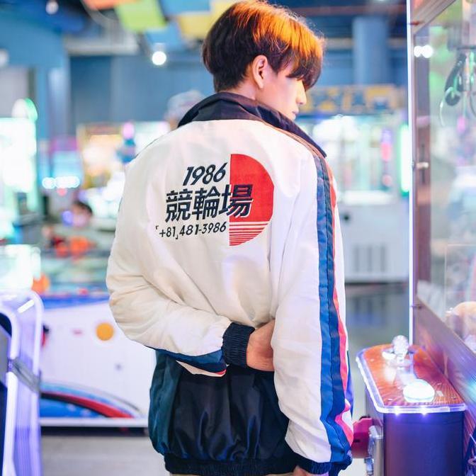 Yahiko Japan Retro Colourblock Vintage Windbreaker Jacket Club Of 1986