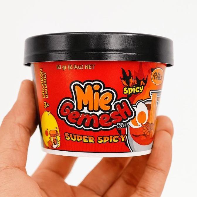 Clover MIE GEMESH NEW VARIAN mainan anak mie cup lucu edukasi hadiah kado gift koleksi cup noodle